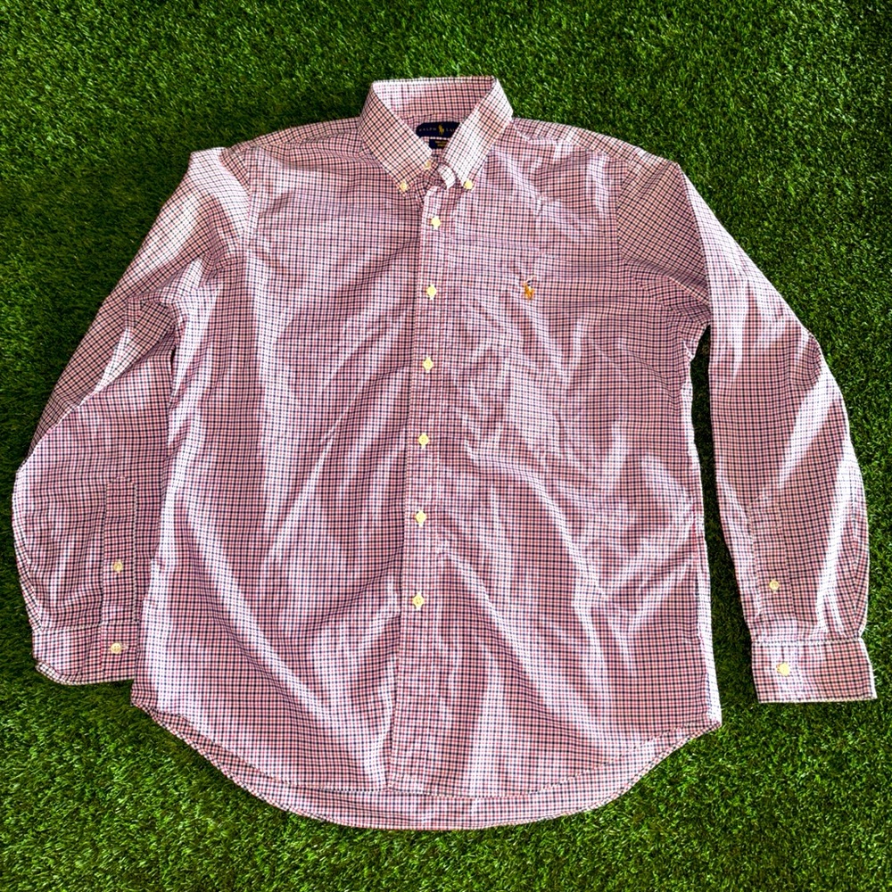 Polo Ralph Lauren Red White Blue Button Down